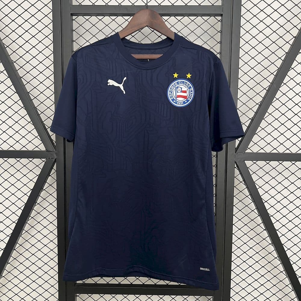 Bahia 2025/26 Goalkeeper Dark Blue Jersey