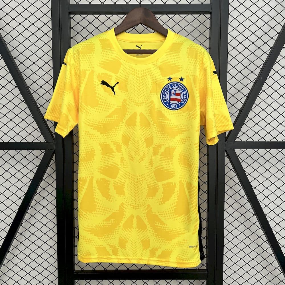 Bahia 2025/26 Goalkeeper Yellow Jersey
