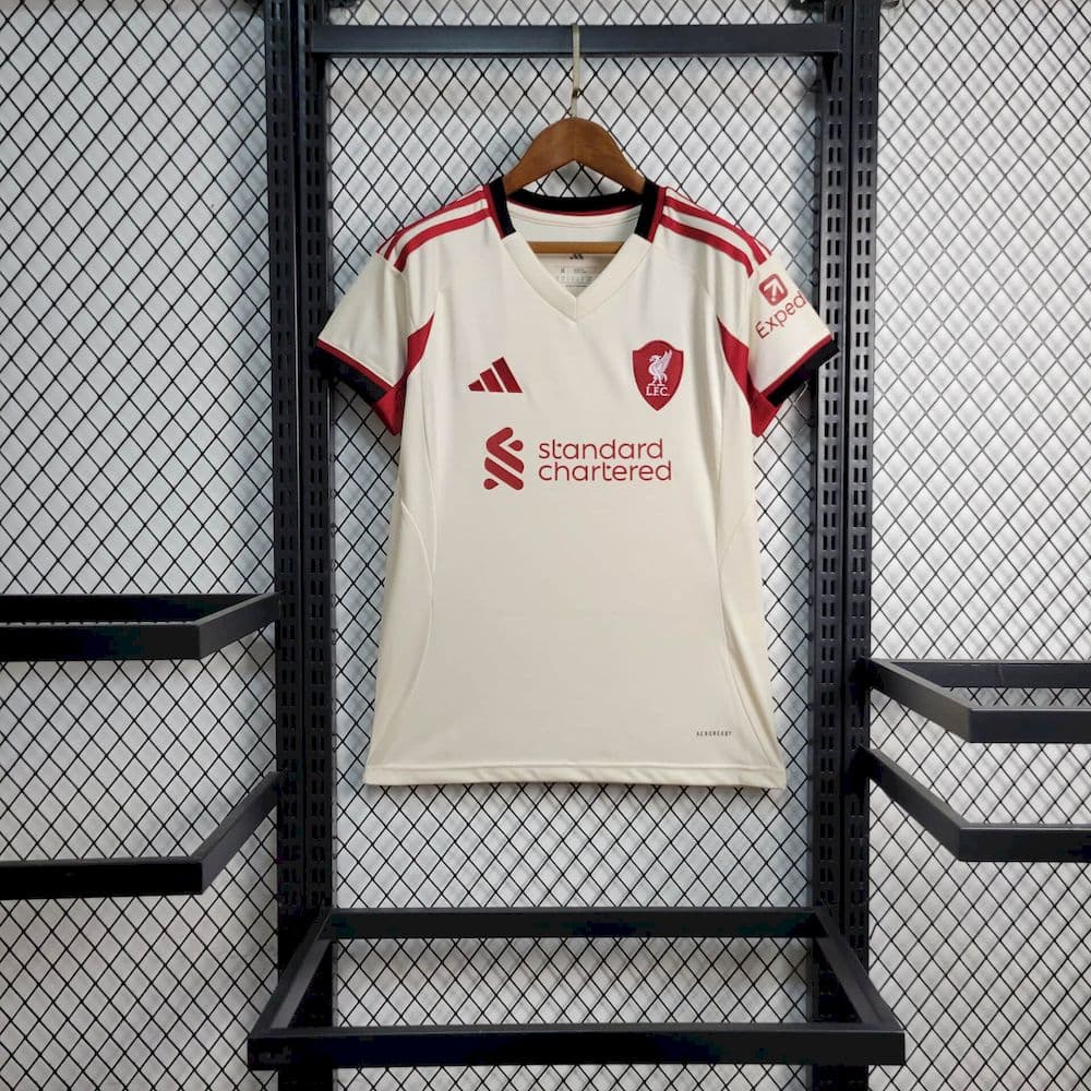 Womens Liverpool 2025/26 Away Jersey