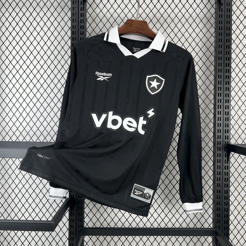 Mens Botafogo 2025/26 Away Long Sleeve Jersey