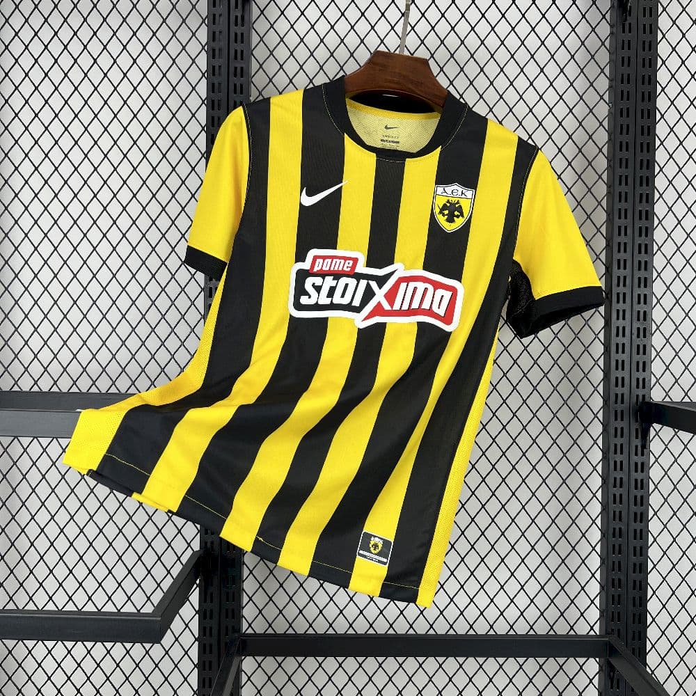 Mens AEK Athens 2025/26 Home Jersey