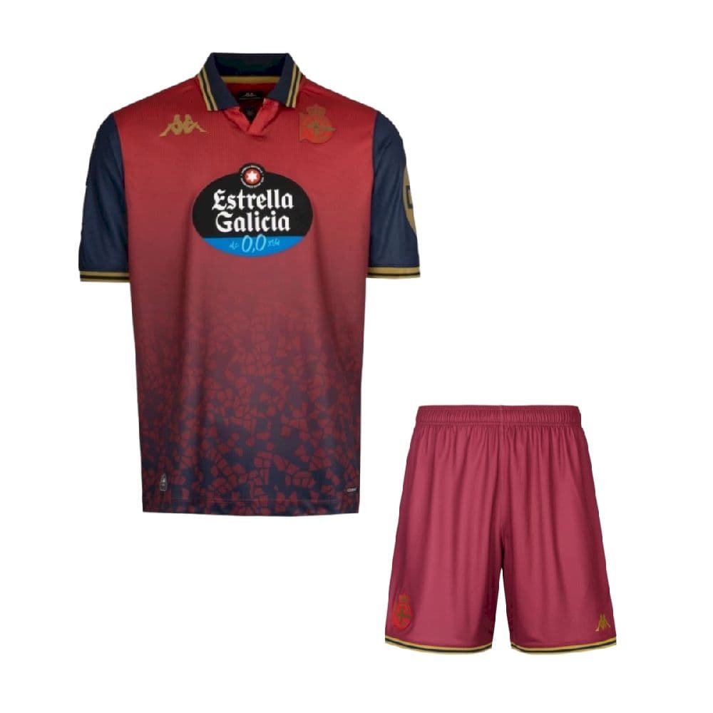 Kids Deportivo de La Coruna 2025/26 Away Kit