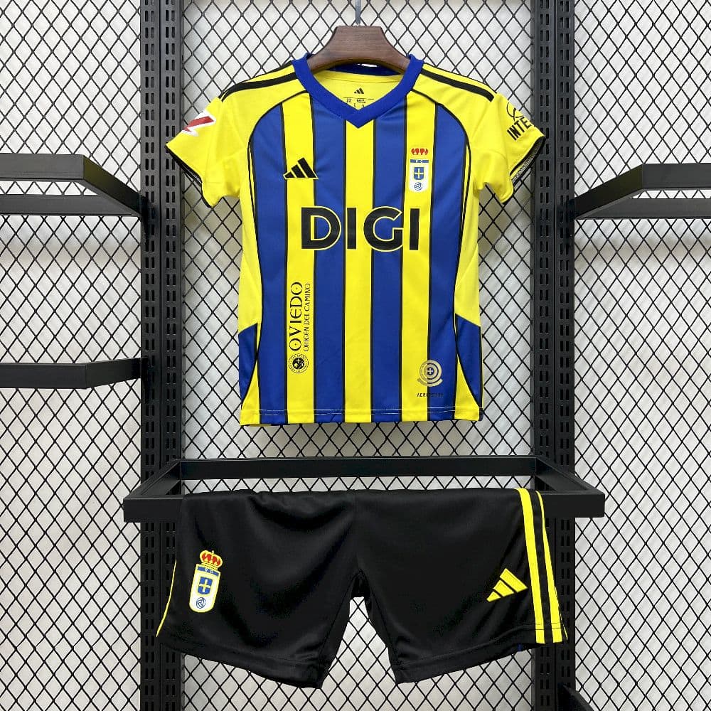 Kids Real Oviedo 2025/26 Away Kit