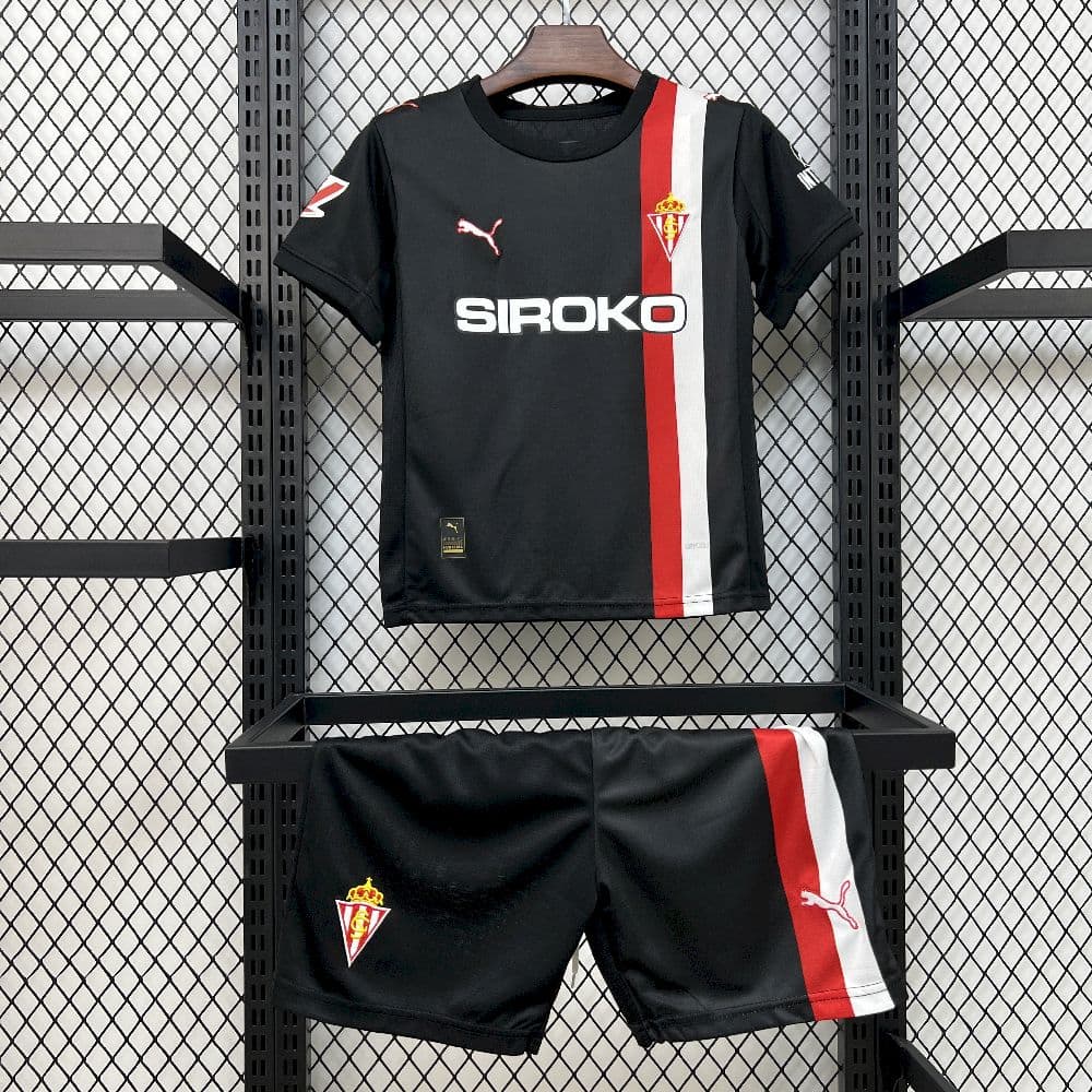 Kids Sporting de Gijón 2025/26 Away Kit