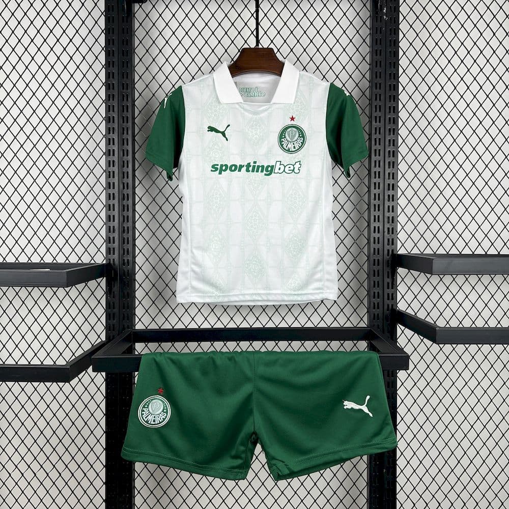 Kids Palmeiras 2025/26 Away Kit