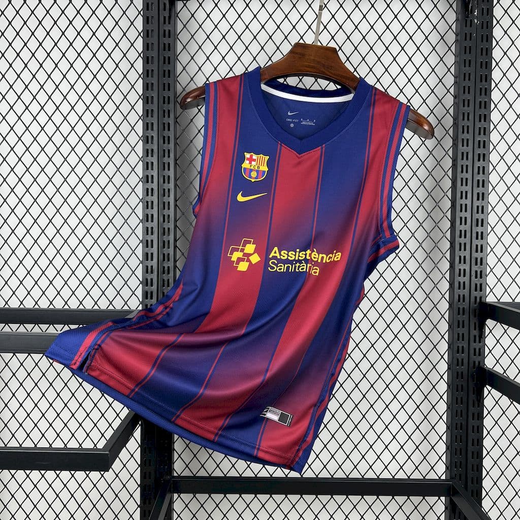Barcelona 2025/26 Basketball Home Jersey