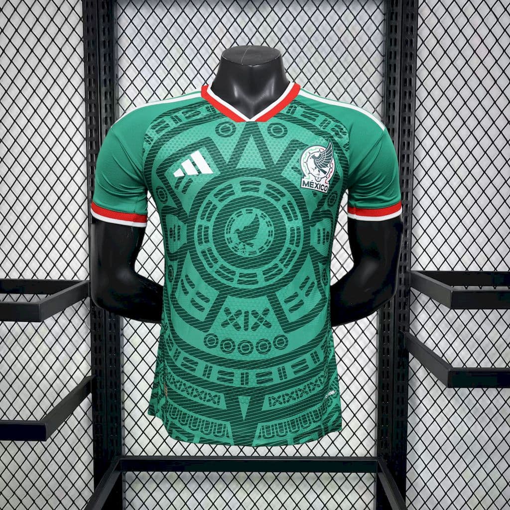 Mens Mexico 2026 World Cup Home Jersey Player Version