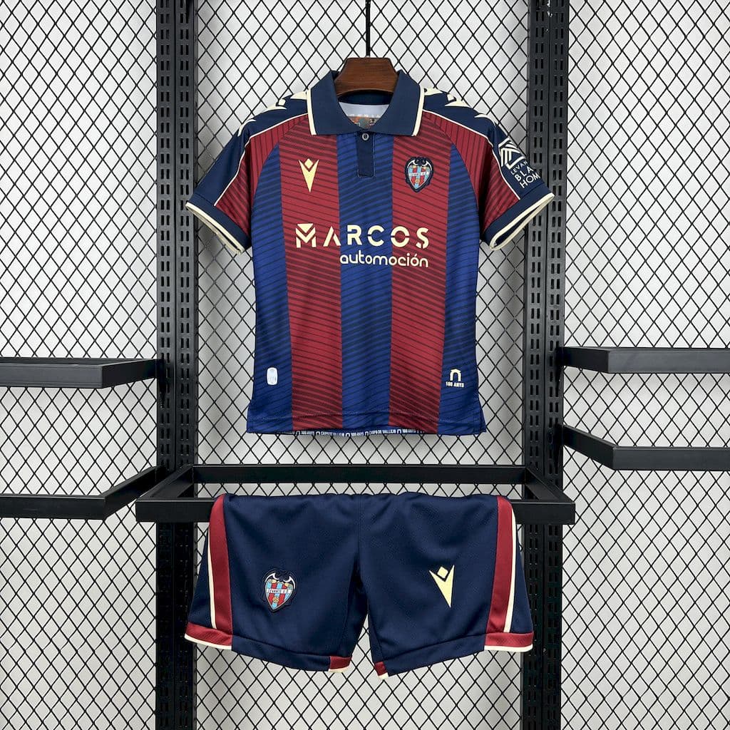 Kids Levante UD 2025/26 Home Jersey Kit