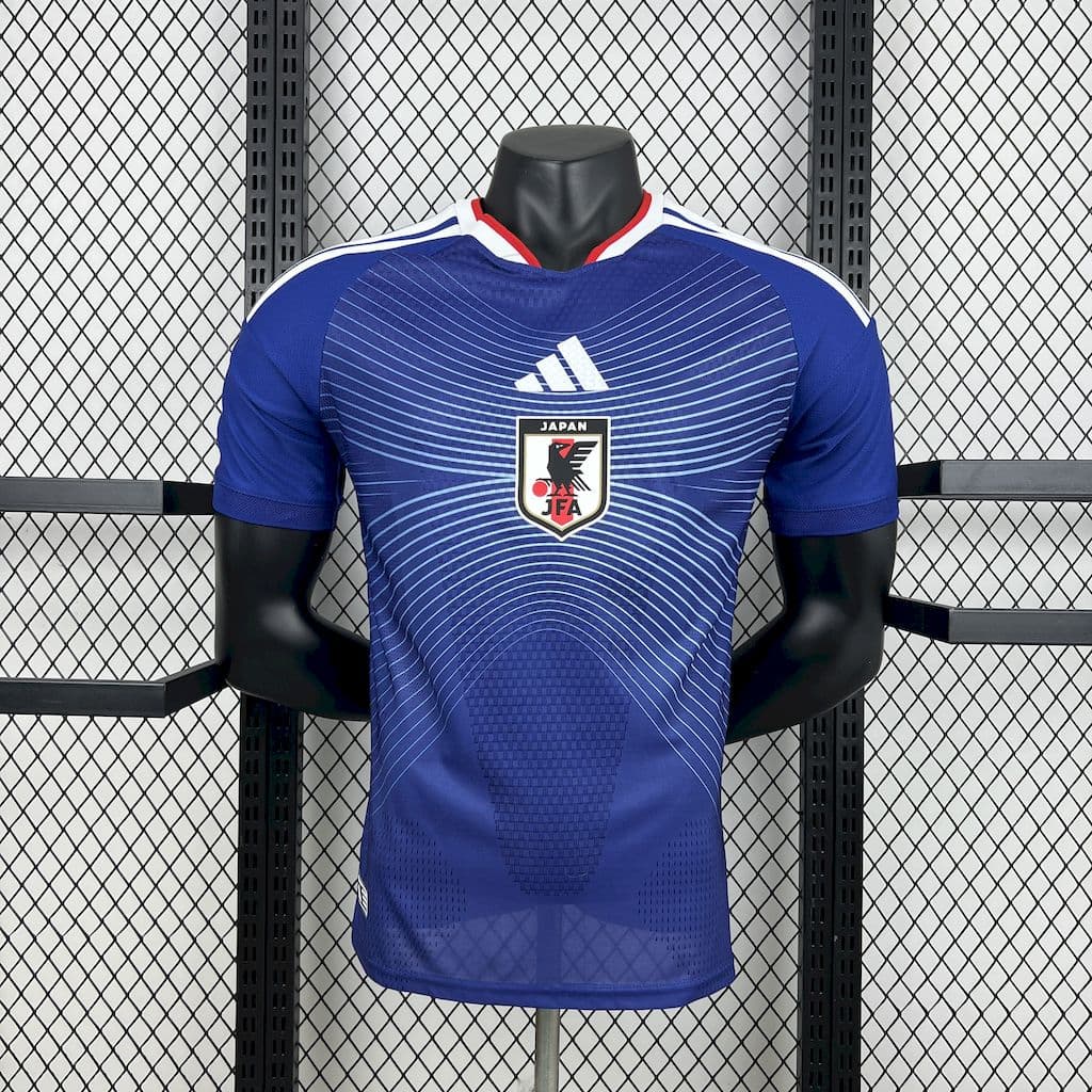 Mens Japan 2026 World Cup Home Jersey Player Version
