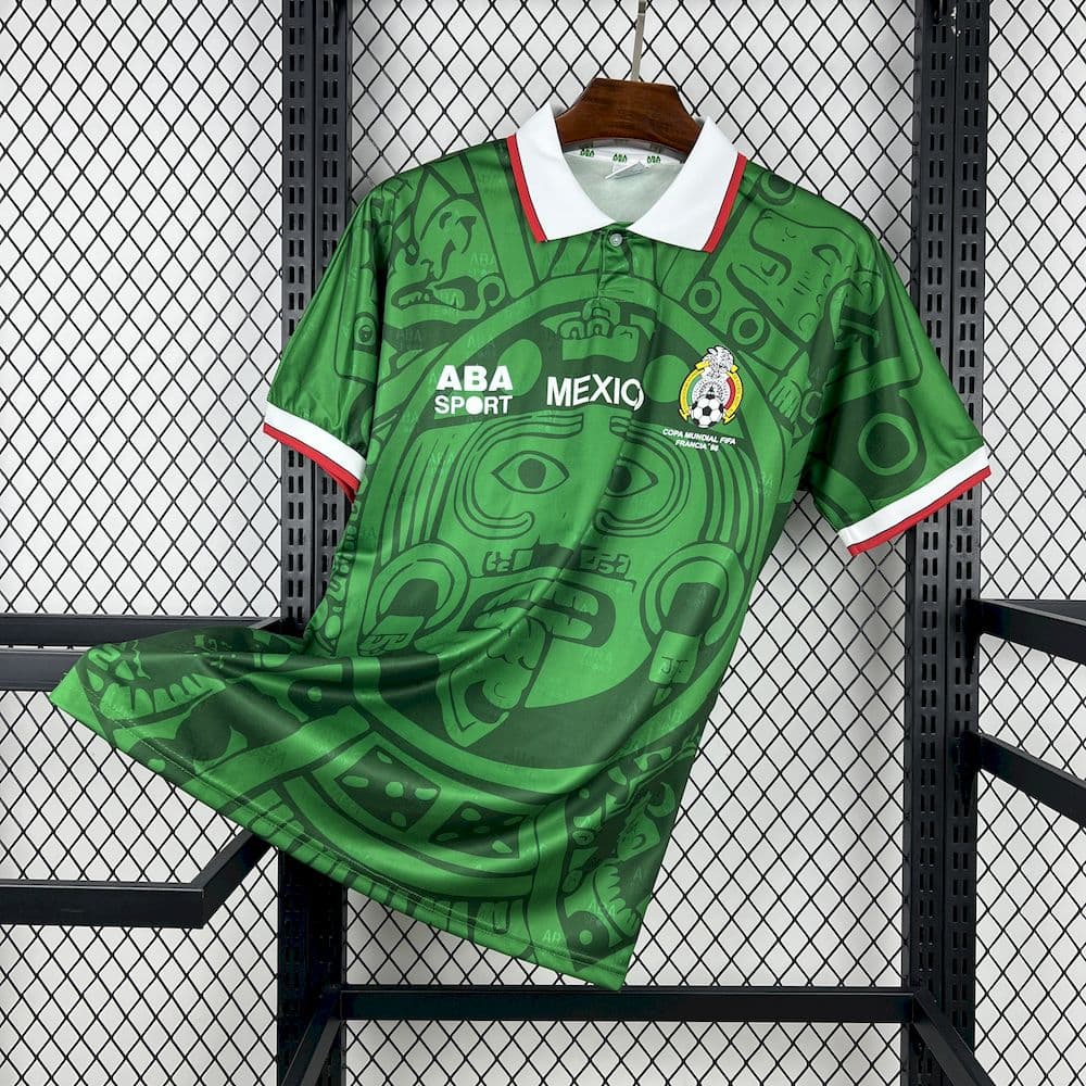Mexico 1998 Home Retro Jersey