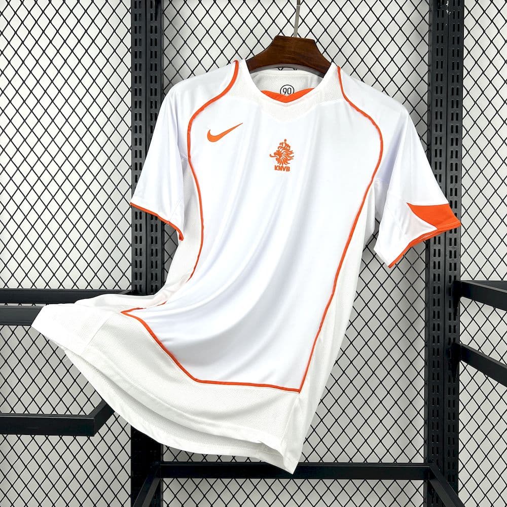Netherlands 2004 Away Retro Jersey