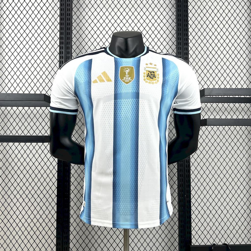 Mens Argentina 2026 World Cup Home Jersey Player Version