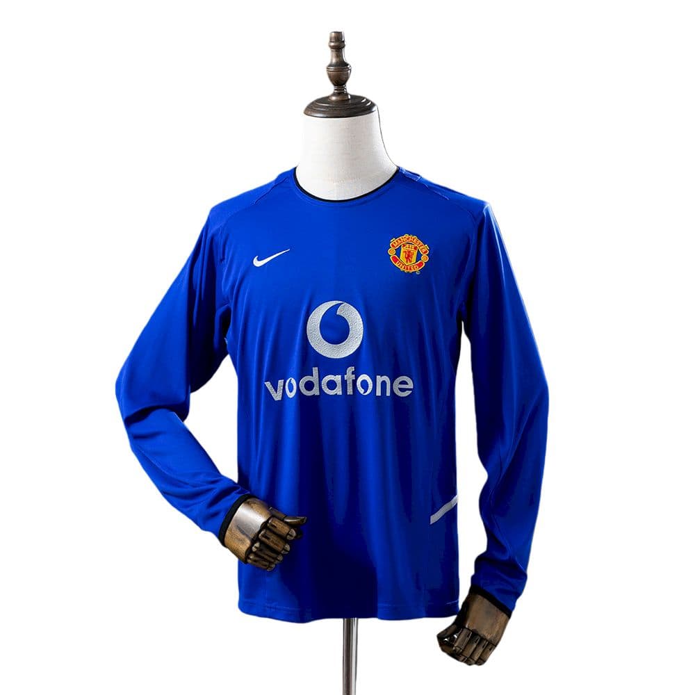 Retro Manchester United 2002/03 Third Long Sleeve Jersey