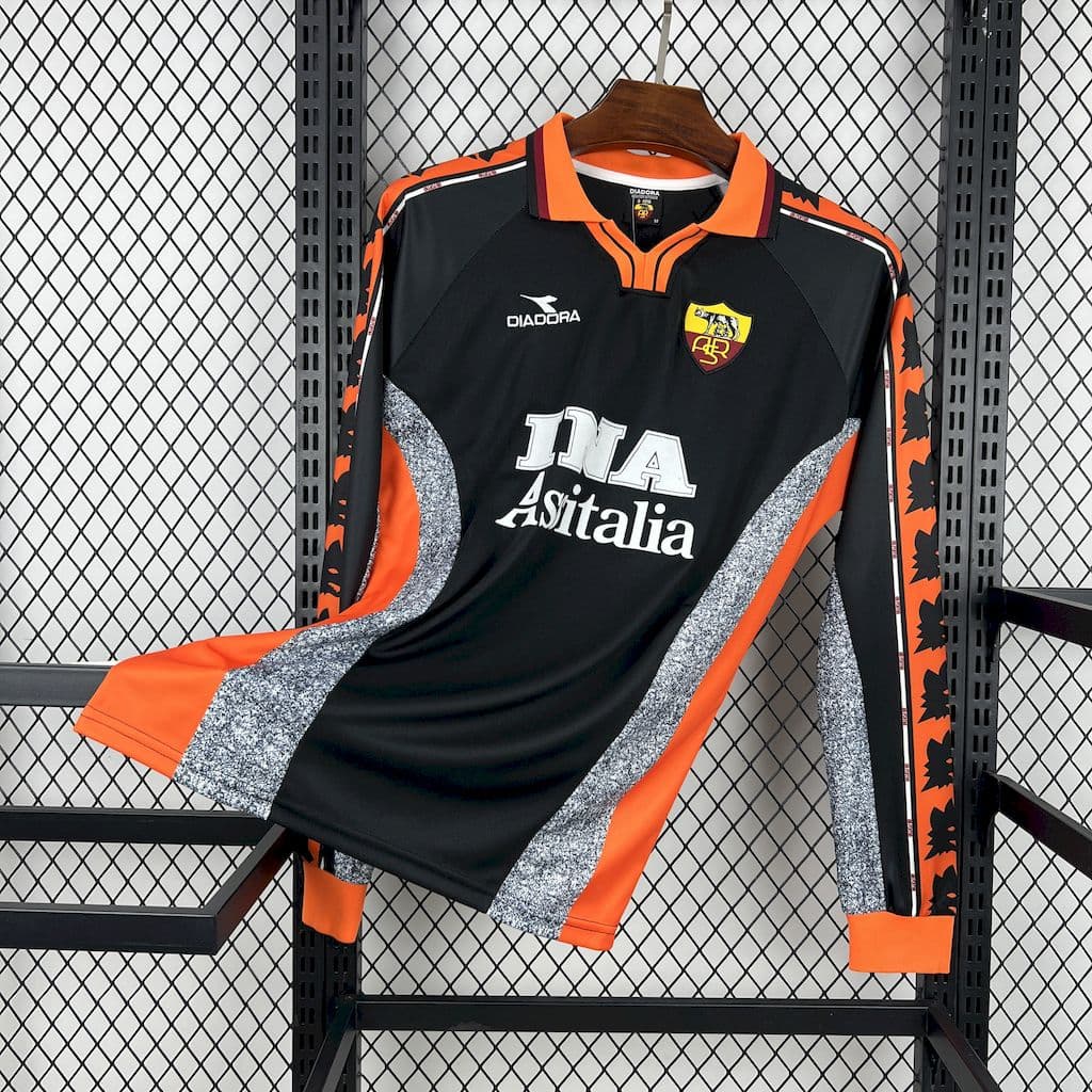 Retro AS Roma 1998/99 Third Long Sleeves Jersey