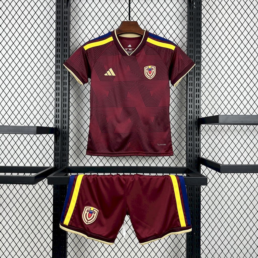 Kids Venezuela 2026 World Cup Home Kit