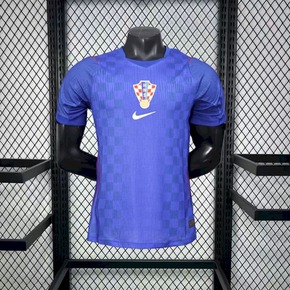 Mens Croatia 2026 World Cup Away Jersey Player Version