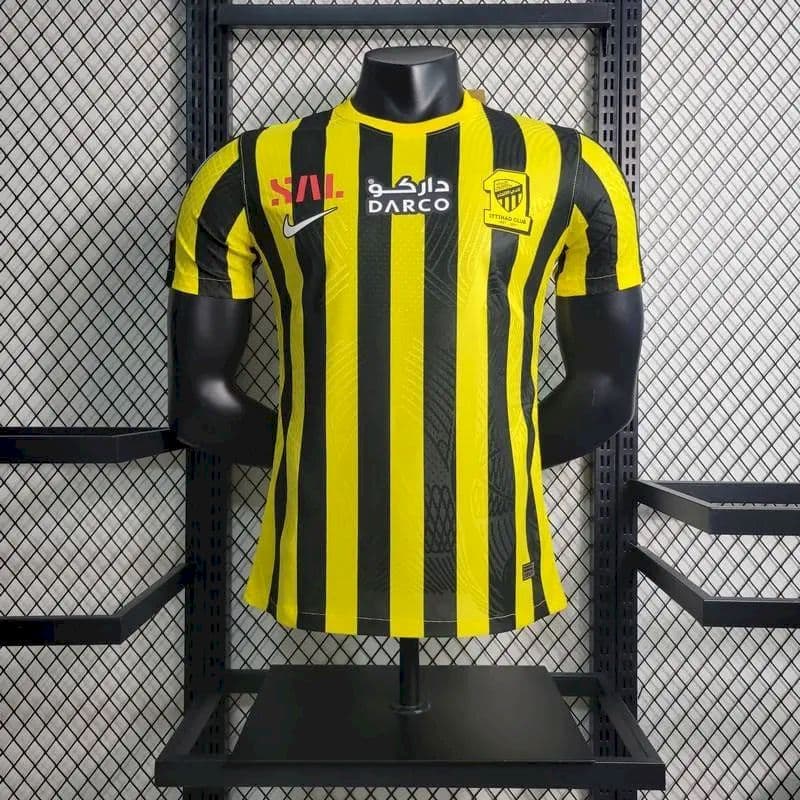 Mens Al-Ittihad FC 2022/23 Home Jersey Player Version