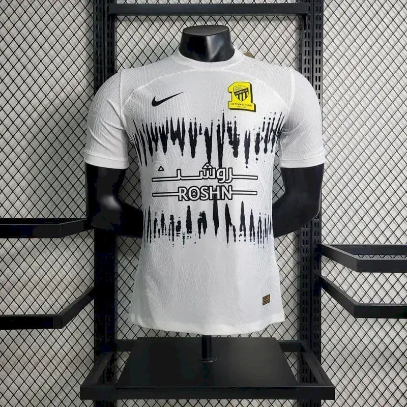 Mens Al-Ittihad FC 2023/24 Away Jersey Player Version